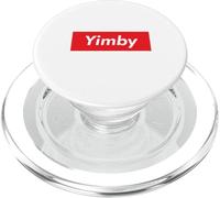 Yimby Gentrification Yes In My Backyard Activista Profesional de Vivienda PopSockets PopGrip para MagSafe