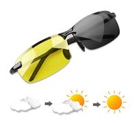 YIMI Gafas de sol polarizadas fotocromáticas z87 para hombres y mujeres, gafas de seguridad para día y noche, 3043-amarillo