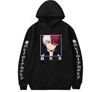 YIMIAO Hombre Mujer My Hero Academia Sudaderas con Capucha Manga Japonesa Anime Manga Larga Pullover Hoodie(S)