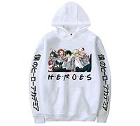 YIMIAO Hombre Mujer My Hero Academia Sudaderas con Capucha Manga Japonesa Anime Manga Larga Pullover Hoodie(XL)