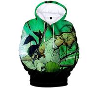 YIMIAO Hombre One Piece Sudaderas con Capucha Manga Anime Impresión 3D Niña Manga Larga Hoodie Ace Luffy Pullover(4XL)