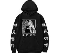 YIMIAO Hombre Sudadera con Capucha My Hero Academia Japonesa Anime Todoroki Shoto Sweatshirt Ropa Deportiva Pullover(XL)