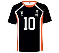 YIMIAO Hombres Mujer Impresión 3D Anime Japónes T-Shirt Haikyuu Kageyama de Manga Corta Camiseta Regular de Sasuke Kakash Niños Tshirt(XS)