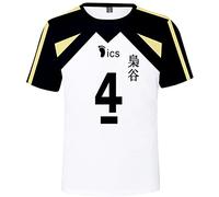 YIMIAO Mujer Hombre 3D Impresión Anime Japónes Haikyuu Unisexo T-Shirt Kageyama de Manga Corta Camiseta Regular de Niños Tshirt(XXS)