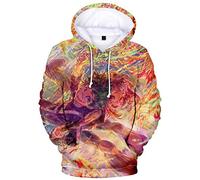 YIMIAO My Hero Academia Japonesa Anime Patrón Casual Sudadera con Capucha Impresión 3D Deportiva para Hombres Mujeres Mangas largas Cordón Pullover(M)