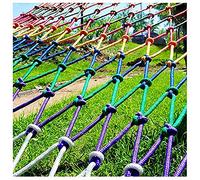 Yimihua Red de Cuerda de cáñamo Red de Seguridad para Gatos y Mascotas Valla de Red Protectora anticaídas para escaleras de Ventana de balcón(Size:1 * 6m(3 * 20ft))