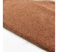 Yimihua Tela de Felpa Tejido de Terciopelo Teddy Resistente al Desgaste Polar Tela de Lana Material Artesanal de imitación de Lana de Cordero,160 * 50cm(Color:Marrón Claro)