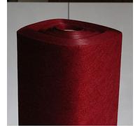 Yimihua Tela de Fieltro de Tela no Tejida 85 * 100cm Fieltro Hojas para Manualidades para Costura y Artesanías de Bricolaje Adornos, 1 mm de Grosor(Color:Vino Rojo)