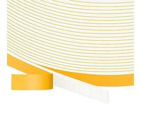 YIMIKI Burlete Espuma Puerta Entrada, Tira Sellado Junta Espuma Aislante Acústico, para Grieta Antigolpe Resistente Buffer de Armario, Aire Acondicionado, 6mm(W) X 1.5mm(T), 10m Largo X 2PCs