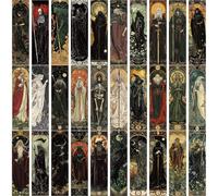 YIMINGOUFEI Marcapáginas de la serie Retro Wizard, 30 piezas, 15 x 4 cm, diseño literario creativo para amantes de los libros, profesores y estudiantes, y adecuado para regalos.