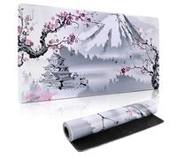 Yimomoyi Alfombrilla Ratón XXL, 900 x 400 x 3 mm Alfombrilla Escritorio, Antideslizante Mousepad Gaming, Mouse Pad con Bordes Cosidos, Grande Tapete Rato, Mejora La Precisión Y La Velocidad