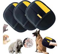 yimuCoLtd Guante electrostático de doble cara para eliminar el pelo de mascotas para gatos y perros, reutilizable y lavable, limpia sin esfuerzo muebles, ropa, alfombras, solución de eliminación