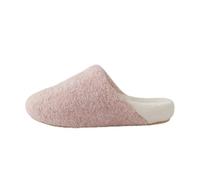 Yimuzche - Zapatillas de forro polar para mujer, para hombre, invierno, cálido, para casa, dormitorio, rosa, 40/41 EU