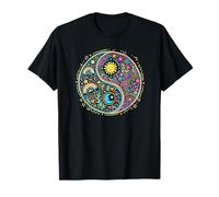 Yin and Yang Balance. Tai Chi, Qi Gong, Reiki Flow, Colorful Camiseta