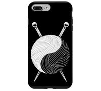 Yin And Yang Hilo Ganchillo Ganchillo Ganchillera Tejedora Carcasa para iPhone 7 Plus/8 Plus