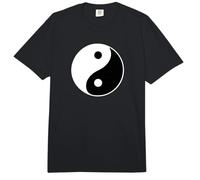 Yin y Yang Símbolo Paz Amor Equilibrio Yoga Tai Chi Yinyang Comfort Colors Adult Heavyweight T-Shirt