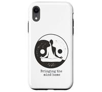yin y yang yoga Carcasa para iPhone XR
