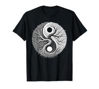Yin Yang Árbol de la Vida Naturaleza Balance Yggdrasil Camiseta