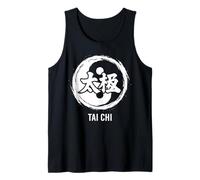 Yin Yang Artes Marciales Meditación Tai Chi Instructor Camiseta sin Mangas