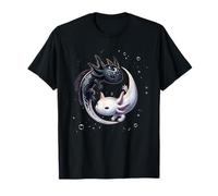 Yin Yang Axolotls Gráfico Japonés Anime Arte Axolotl Lover Camiseta
