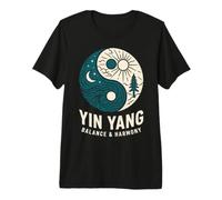 Yin Yang Balance Harmony Zen Spiritual Meditation Camiseta Premium