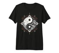 Yin Yang Balance Harmony Zen Spiritual Meditation Camiseta Premium