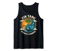 Yin Yang Balance Harmony Zen Spiritual Meditation Camiseta sin Mangas