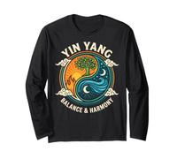 Yin Yang Balance Harmony Zen Spiritual Meditation Manga Larga