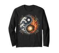 Yin Yang Balance Harmony Zen Spiritual Meditation Manga Larga