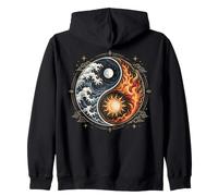 Yin Yang Balance Harmony Zen Spiritual Meditation Sudadera con Capucha