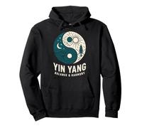 Yin Yang Balance Harmony Zen Spiritual Meditation Sudadera con Capucha