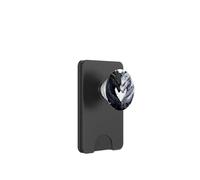 Yin Yang Black White Dragons PopSockets PopWallet para MagSafe