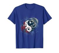 Yin Yang, diseño de dragón taiko, meditación, tai chi Camiseta