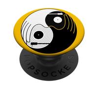 Yin yang dj PopSockets PopGrip Adhesivo