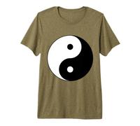 Yin Yang Feng Shui Símbolo de Equilibrio Zen Tai Chi Camiseta Premium