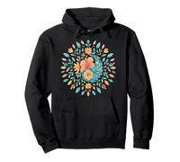 Yin Yang Floral Naturaleza Equilibrio Calma Tierra Zen Paz Sudadera con Capucha