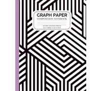 Yin & Yang Geometry - Graph Paper Composition Notebook 8.5" x 11": Quad Ruled 4x4 | 100 Pages - Math, Science, Engineering, Drawing