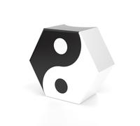 Yin Yang - Juego de Mesa Abstracto para 2 Jugadores | Control de Mayorías y Estrategia Minimalista | Duelo Zen de Elementos | Ideal para Parejas y Amantes de Juegos Tácticos