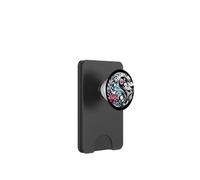Yin Yang Koi Fish and Dragon Lotus Wave Zen símbolo japonés PopSockets PopWallet para MagSafe