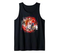 Yin Yang Koi Fish Balance Feng Shui Regalo gráfico Yin Yang Camiseta sin Mangas