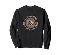 Yin Yang Mandala apreciar todo Sudadera