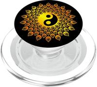 Yin Yang - Mandala para budistas e hindúes PopSockets PopGrip para MagSafe