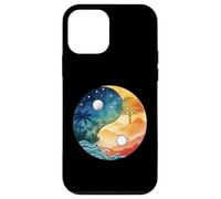 Yin Yang Místico Gráfico Arte Chino Filosofía Taoísmo Carcasa para iPhone 12 Mini