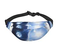 Yin Yang Sky - Riñonera con 3 bolsillos con cremallera, puedes llevar teléfonos móviles de todos los tamaños para ejercicio al aire libre, color negro, talla única, multicolor, Talla única, Mochilas