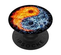 Yin Yang Symbol Pop Socket para teléfono PopSockets Yin Yang PopSockets PopGrip Intercambiable