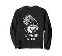 Yin Yang Tigre Dragón Tai Chi Chuan Taoísmo Espiritual Sudadera