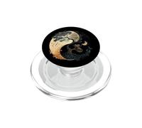 Yin Yang Tree of Life Moon Sun Duality PopSockets PopGrip para MagSafe