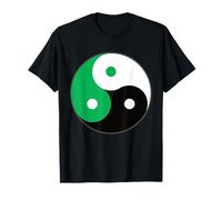 Yin Yang Trinität Spirituell Símbolo Erde Sonne Mond Natur Camiseta