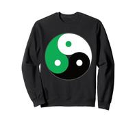 Yin Yang Trinität Spirituell Símbolo Erde Sonne Mond Natur Sudadera