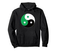 Yin Yang Trinität Spirituell Símbolo Erde Sonne Mond Natur Sudadera con Capucha